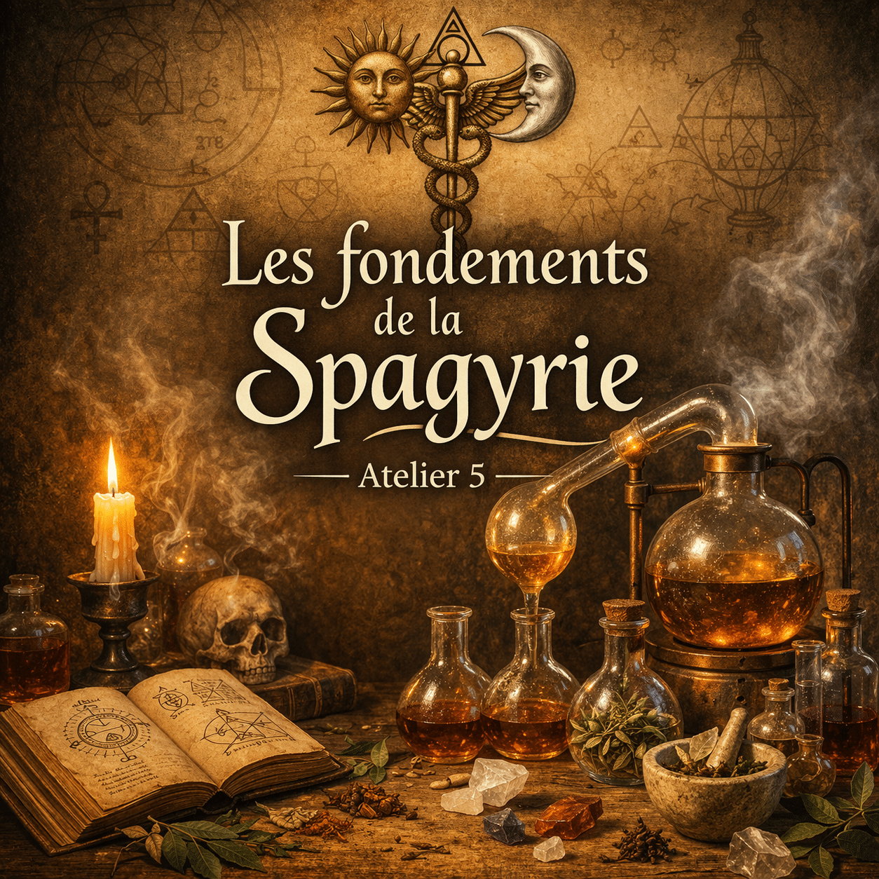 Les fondements de la Spagyrie : atelier 5